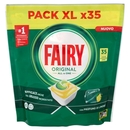 Fairy Pastiglie Lavastoviglie Original All in One, Detersivo Piatti Limone, 35 Capsule 473 g
